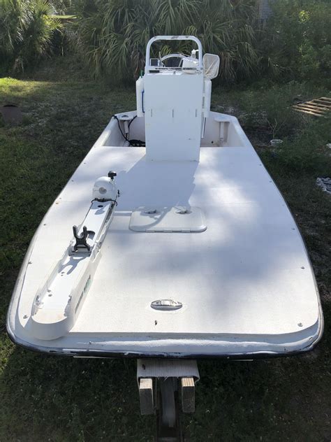 Newer outboard gas tank, custom mounted forward for better weight distribution. . 1995 carolina skiff j14 specs